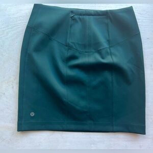 Lululemon &Go CitiFarer modal pencil skirt evergreen